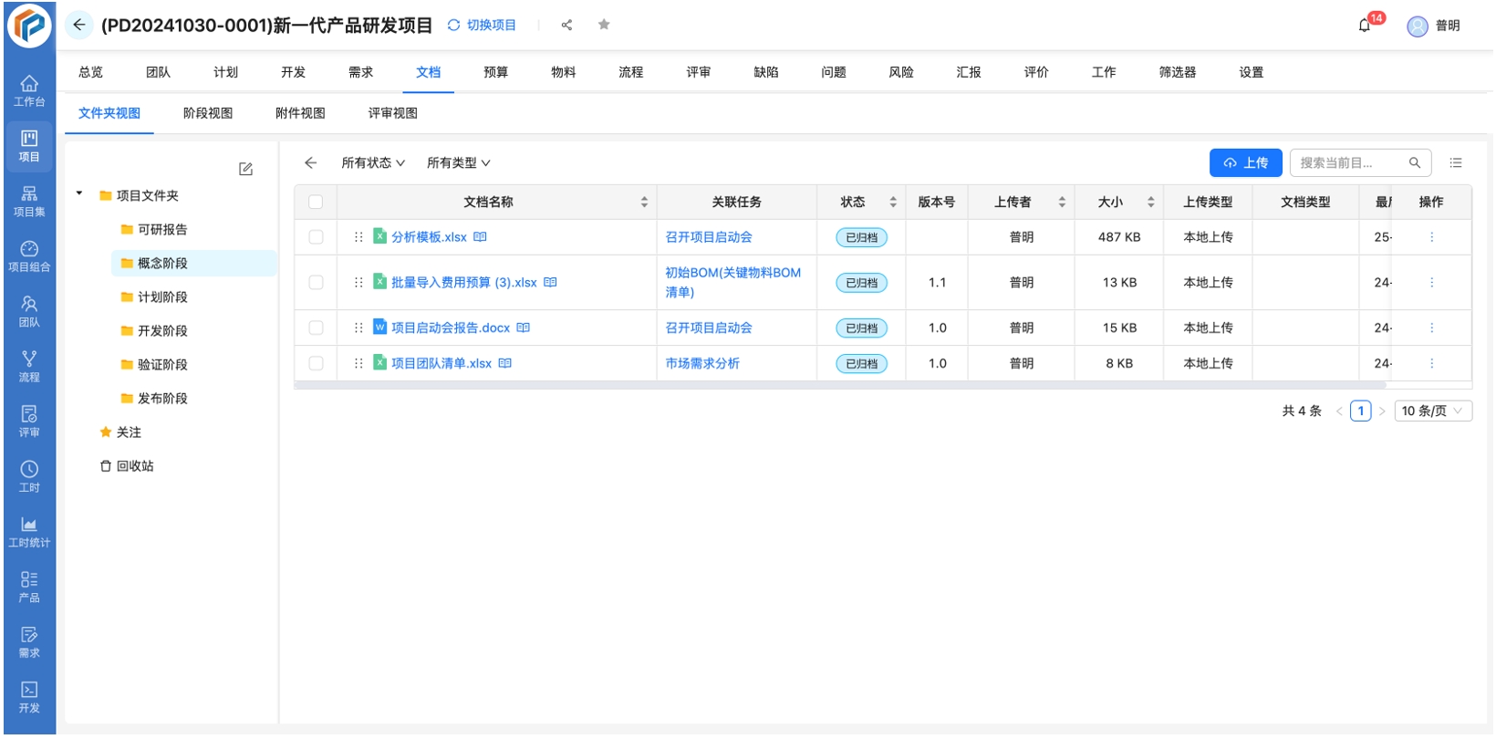 奥博思PowerProject项目管理系统助力博旭新能源实现装备制造全生命周期精细管控(图7)